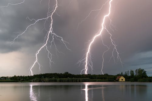 Thunderstorm over Lake