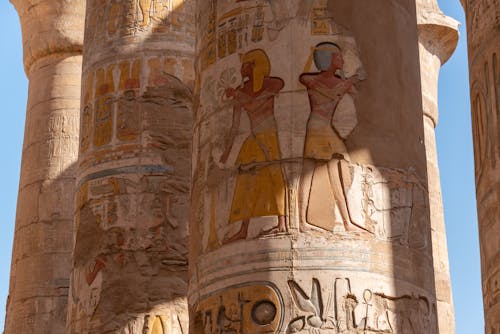 Gratis lagerfoto af arkæologi, egyptisk kultur, hieroglyffer