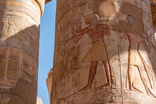 Základová fotografie zdarma na téma chrám, detail, egyptská kultura