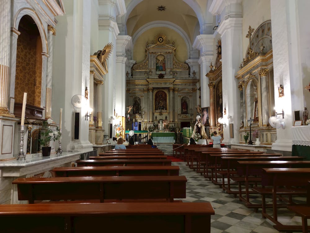 interior de la capilla del Convento del Espíritu Santo
