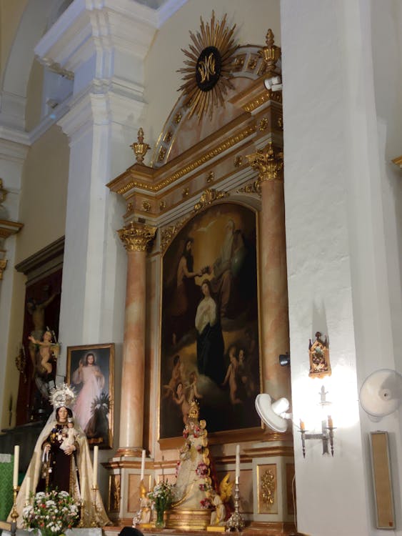 interior de la capilla del Convento del Espíritu Santo