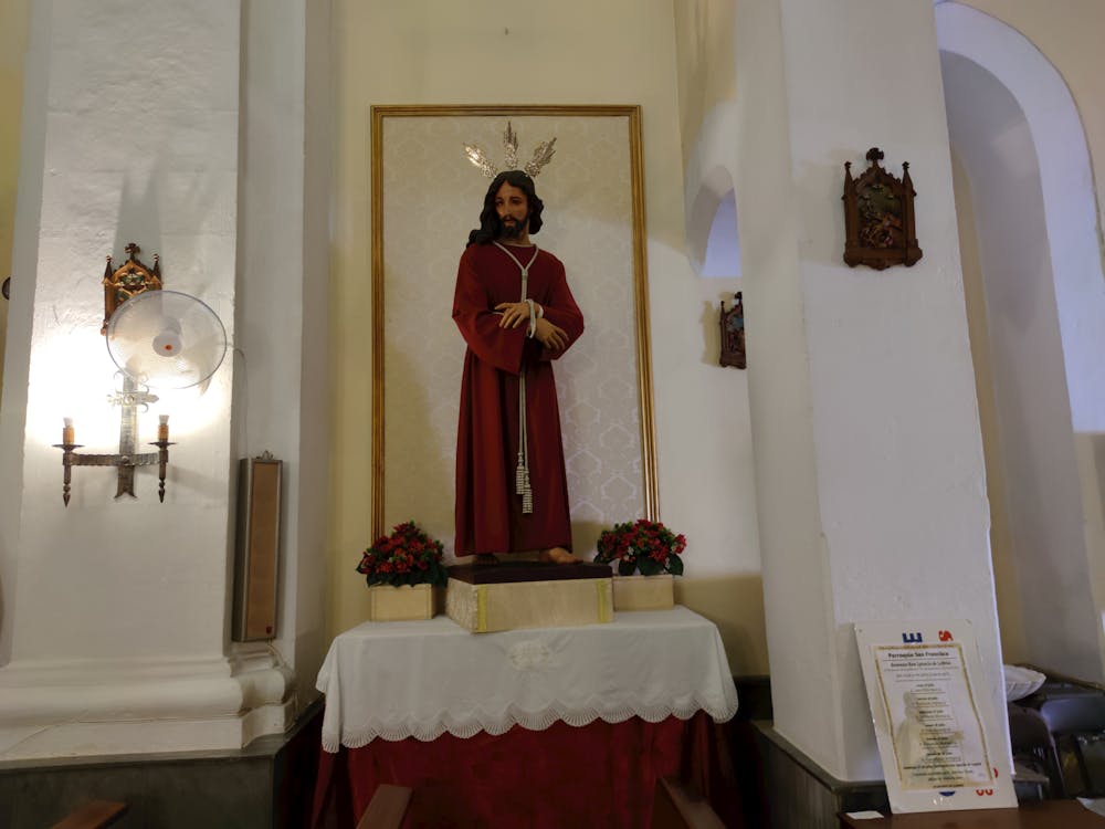 interior de la capilla del Convento del Espíritu Santo