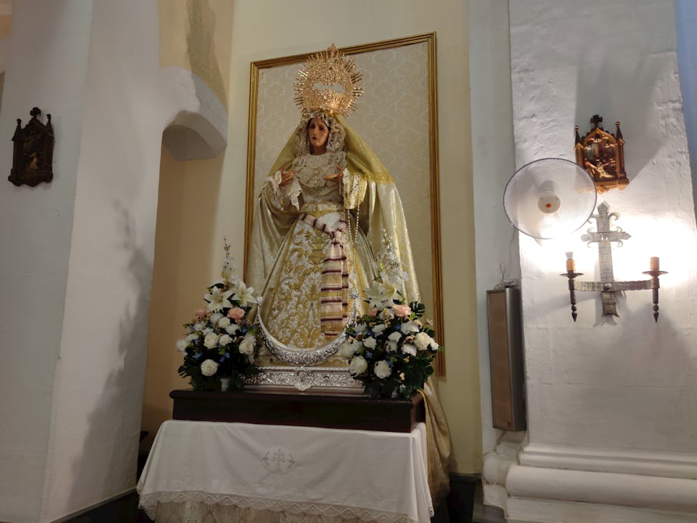 interior de la capilla del Convento del Espíritu Santo