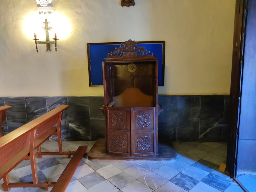 interior de la capilla del Convento del Espíritu Santo