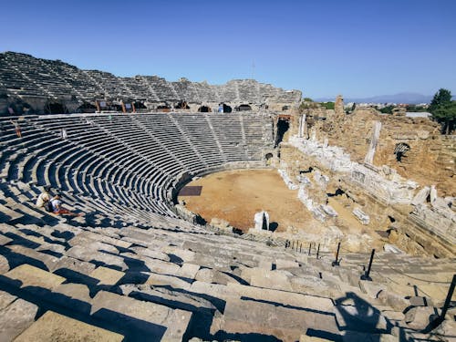 Gratis stockfoto met amfitheater, archeologie, gedenkteken