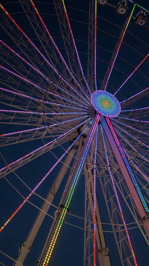 Colored Illuminated Big Wheel