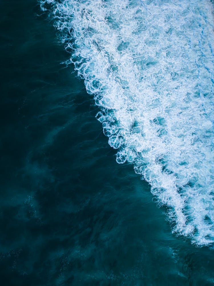 Aerial View Of A Wave