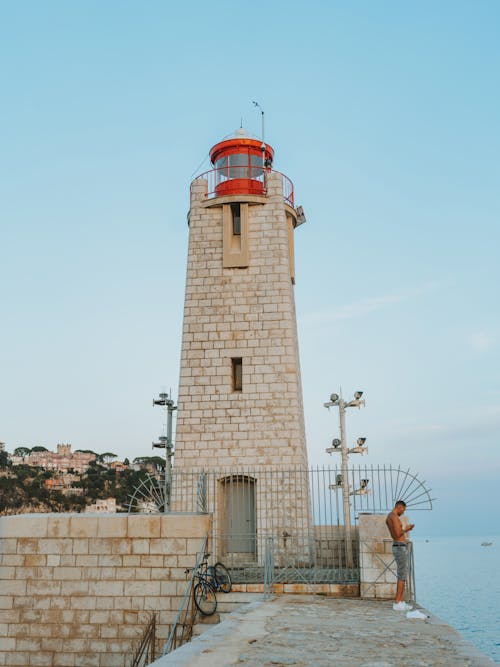 Lighthouse of Nice, France