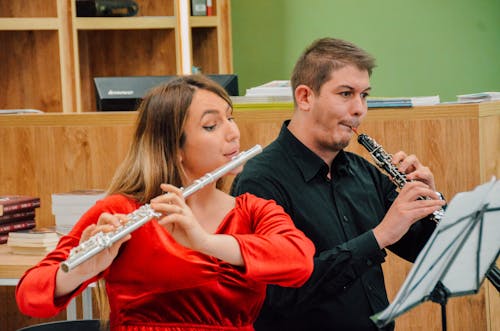 musician playing sound