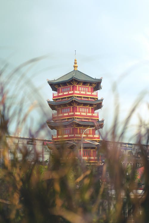 antik, beyaz gökyüzü, Çin içeren Ücretsiz stok fotoğraf