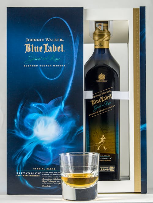 Elegant Blue label Johnnie Walker