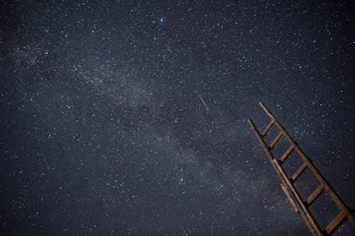 Gratis lagerfoto af astronomi, lavvinkelskud, nattehimmel