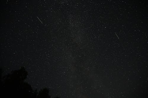 Night Sky with Shooting Stars