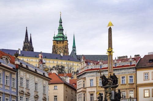  Holy Trinity Column in Prague