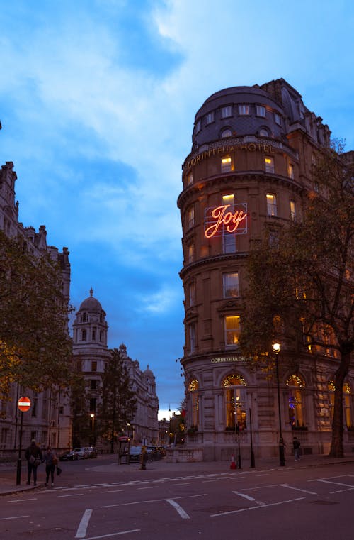 City Street at Dusk 