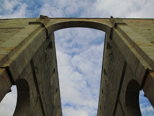 アーチ, アグアス リーブル水道橋, ポルトガルの無料の写真素材