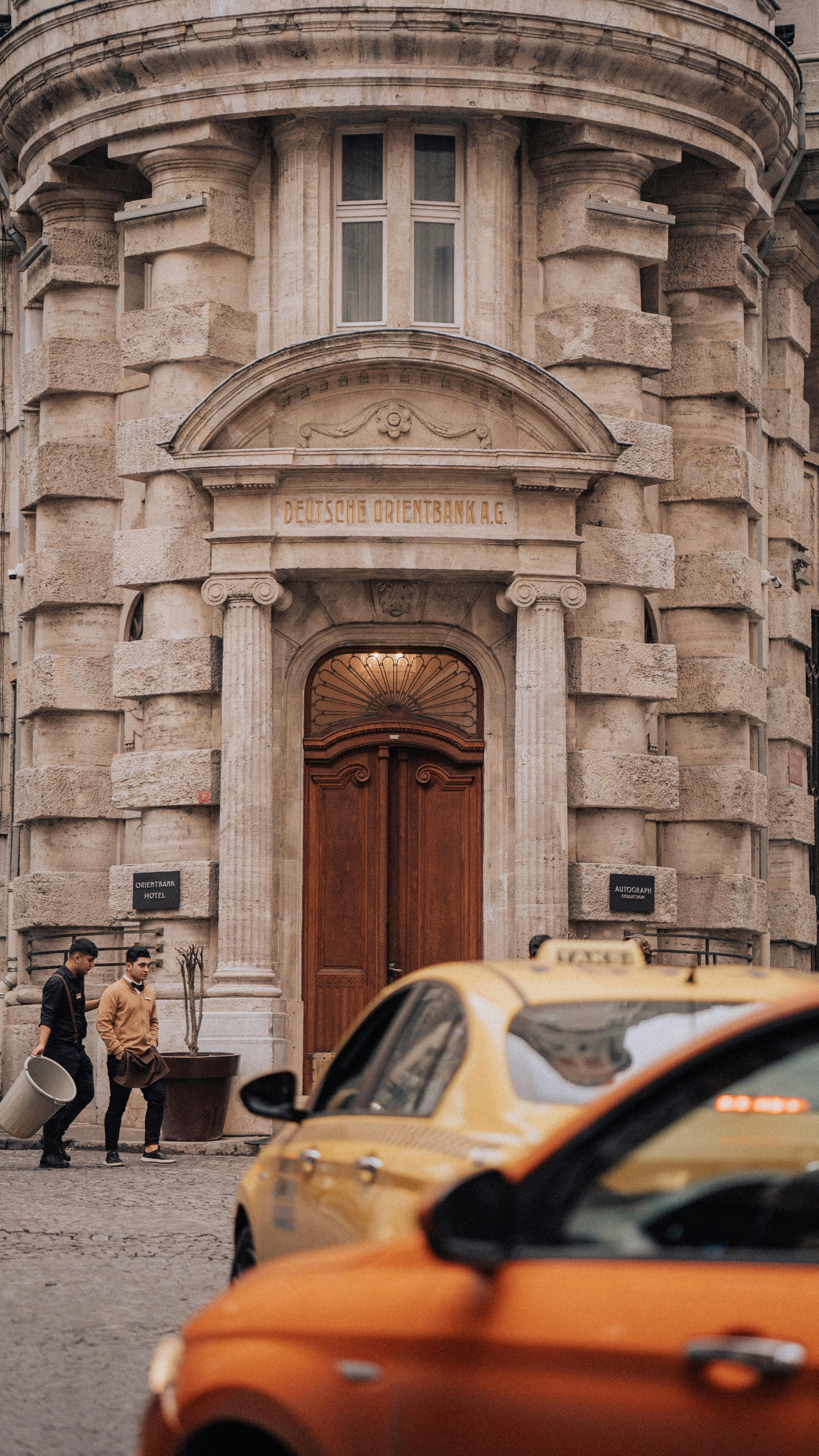Entrance to the Orientbank Hotel in Istanbul, Turkey · Free Stock Photo