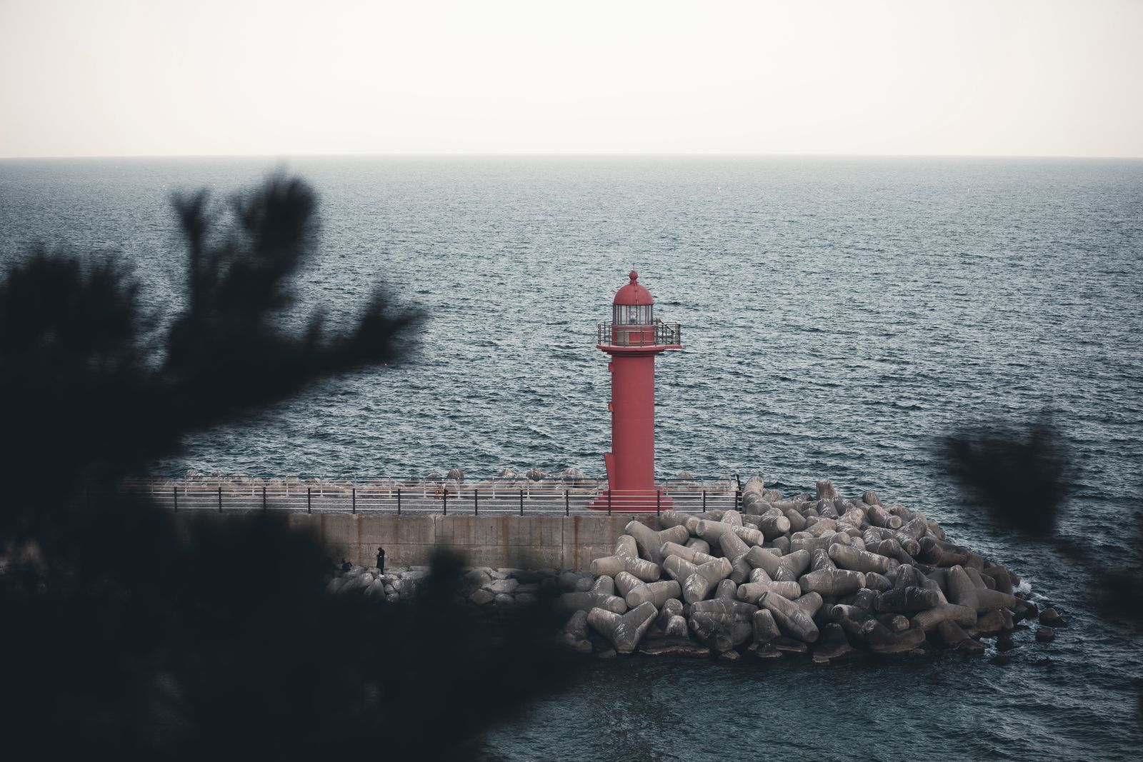 The breakwater in Gangneung, where Goblin's most famous scene was filmed.