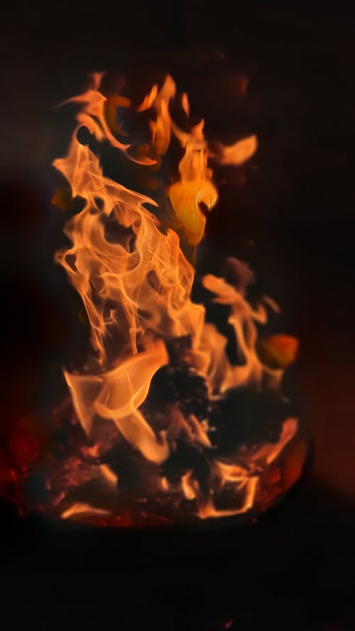 Gratis lagerfoto af brænding, brand, flammer
