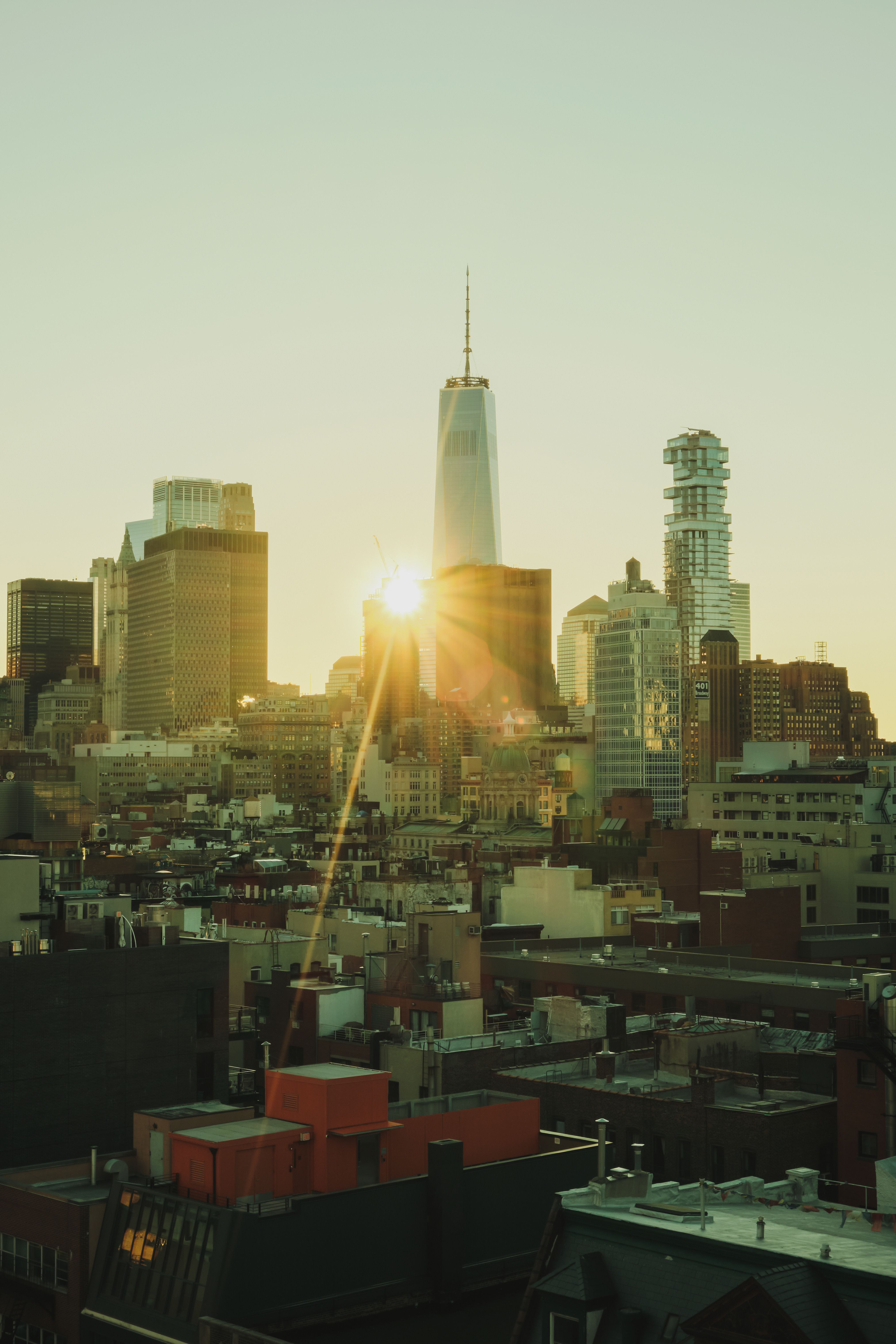 Cityscape at Dusk · Free Stock Photo