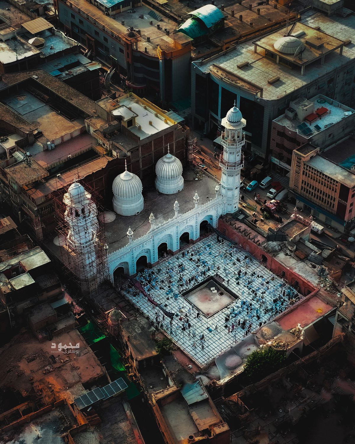 Top View Photo of Mosque · Free Stock Photo
