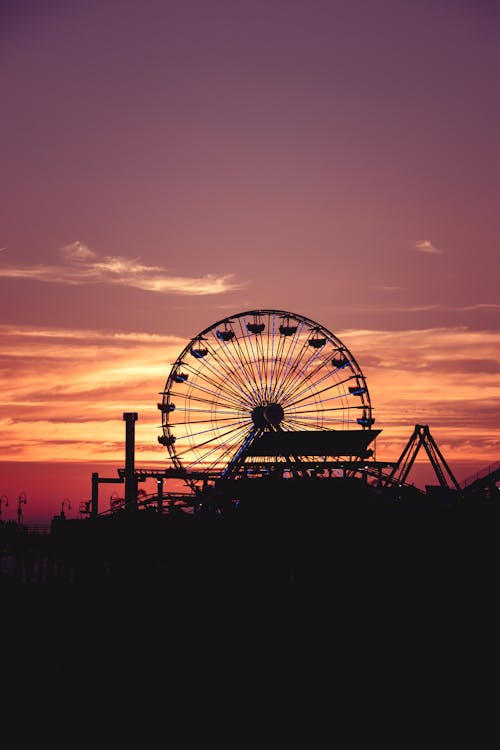 Fotobanka s bezplatnými fotkami na tému jarmočný, luna park, ruské koleso