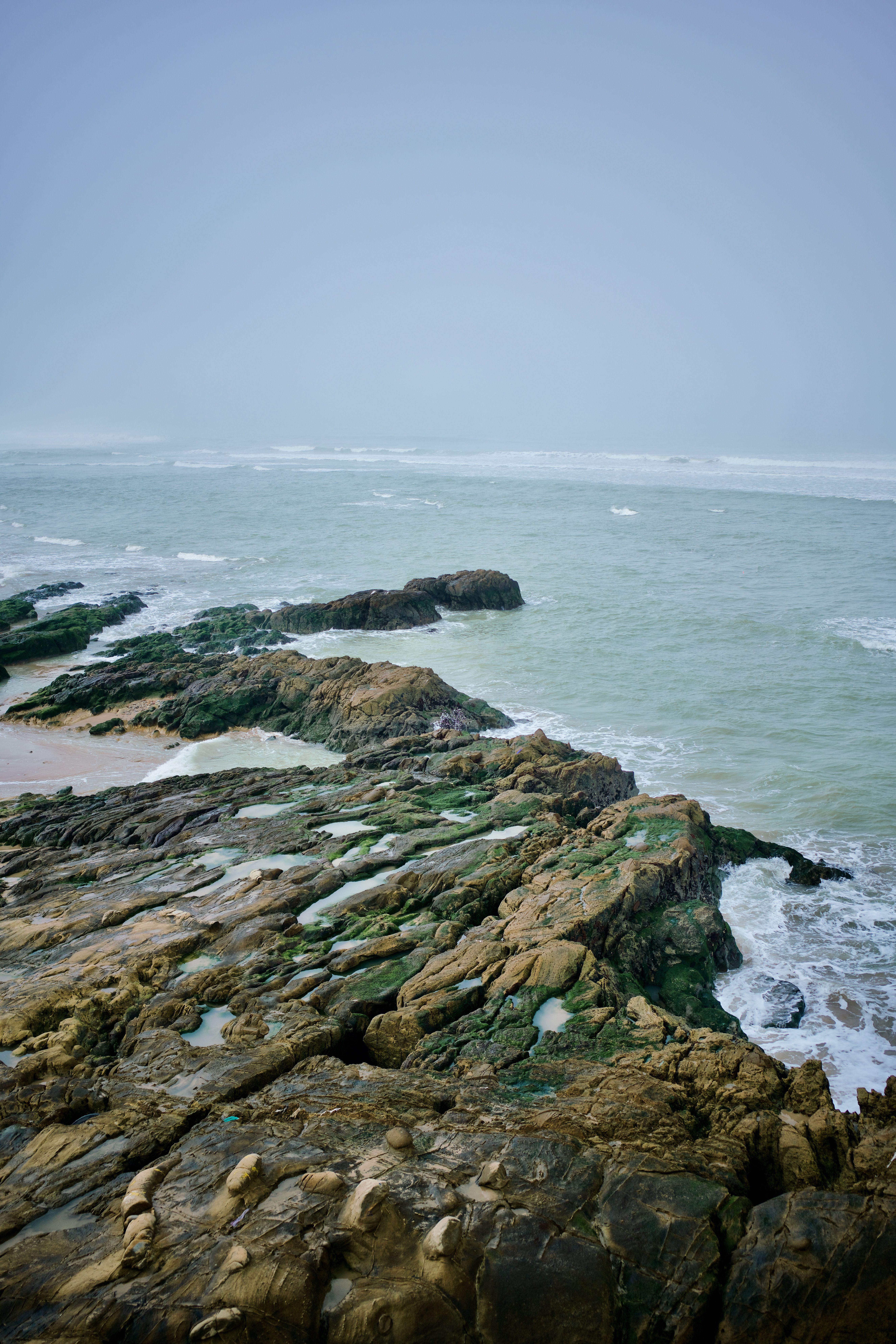 Rocks on Beach near Sea · Free Stock Photo
