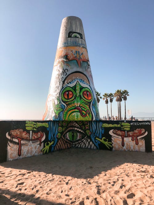 Graffiti at Venice Beach, Los Angeles, USA