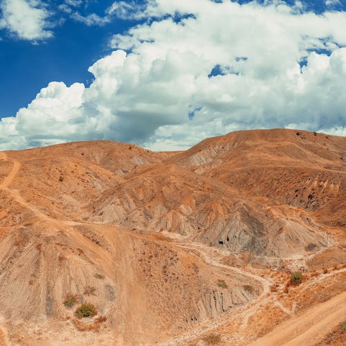 çöl, dağlar, dikey atış içeren Ücretsiz stok fotoğraf