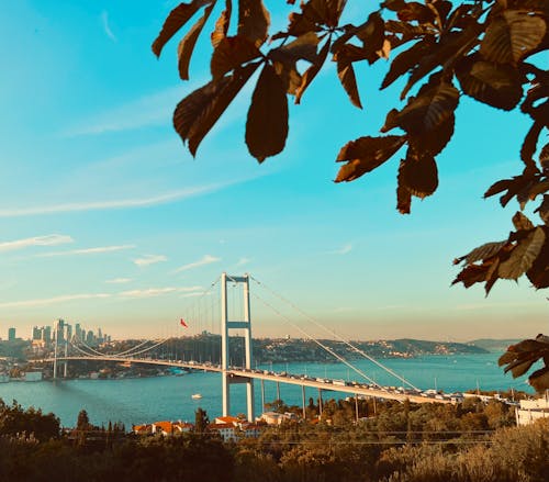 Foto stok gratis bogaz, Istanbul, jembatan martir 15 juli