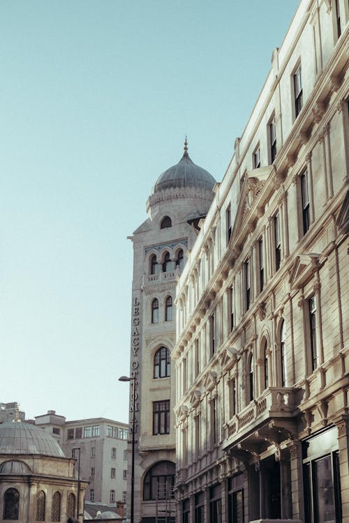 Foto stok gratis distrik pusat kota, eksterior bangunan, fasad