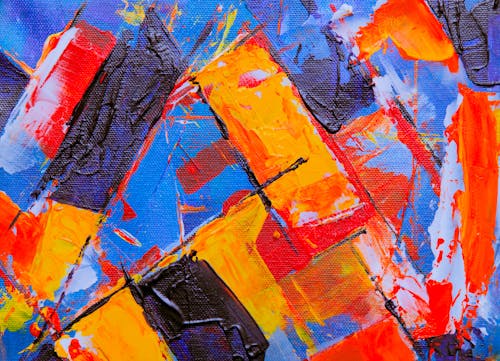 Photo of an Abstract Painting