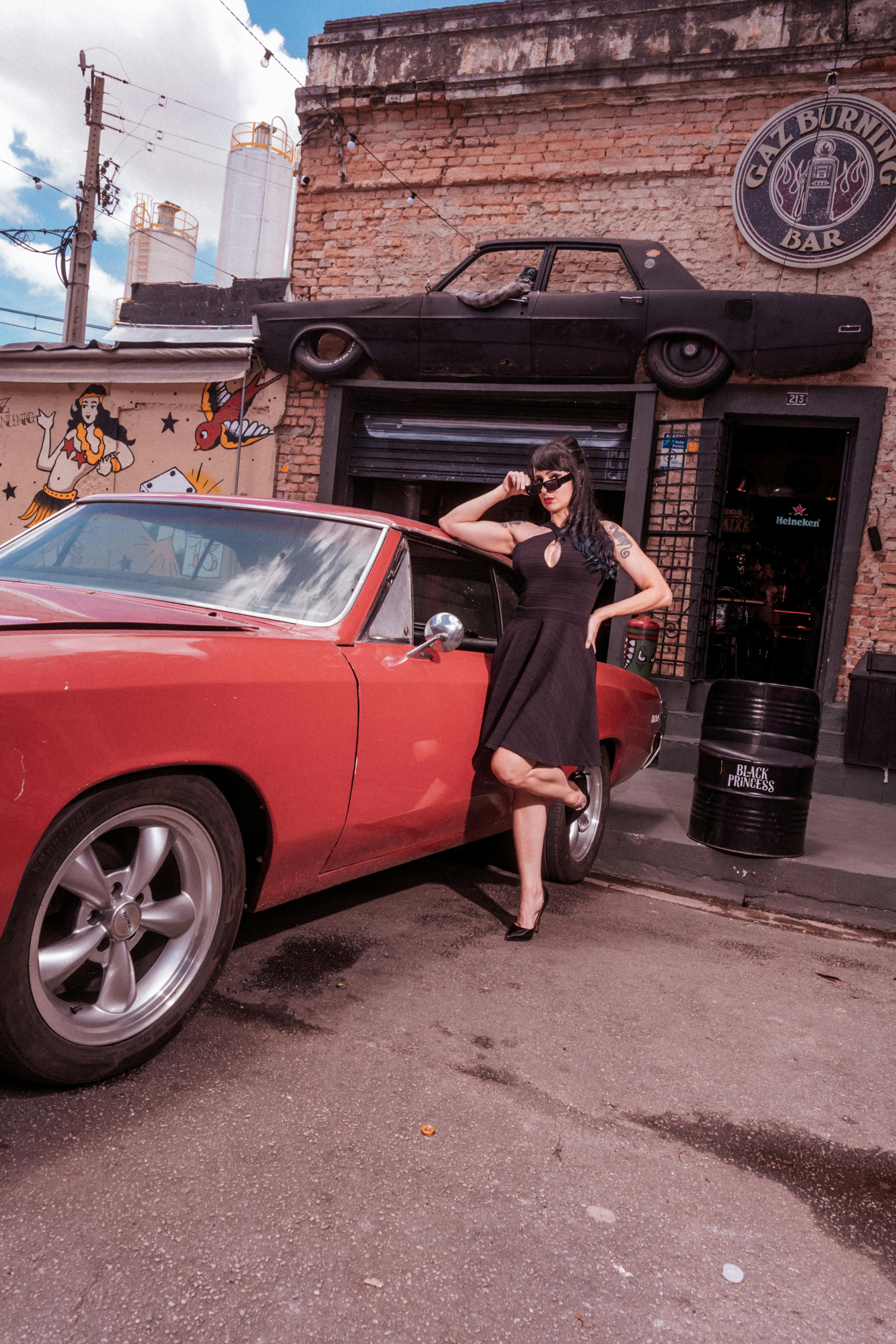 Kostenlos Kostenloses Stock Foto zu altes auto, amerikanischer klassiker, außeneinstellung Stock-Foto