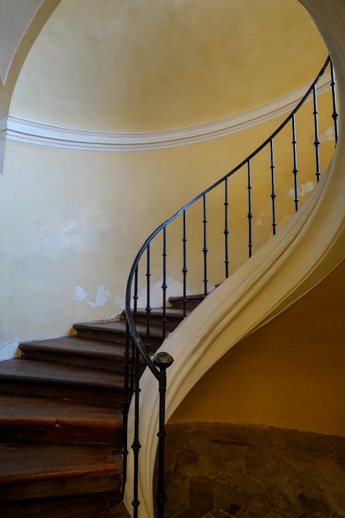 Spiral Wooden Staircase