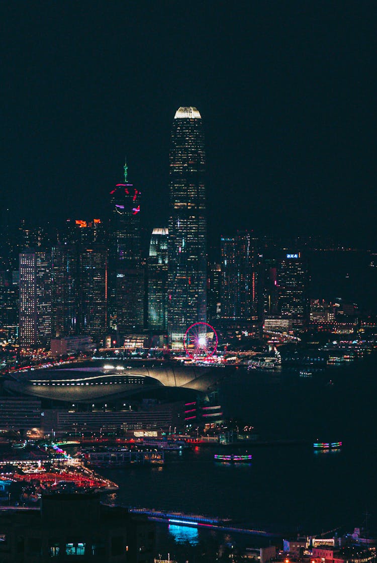 Hong Kong At Night