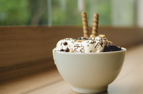 Kostnadsfri bild av açaí, acecream, skål