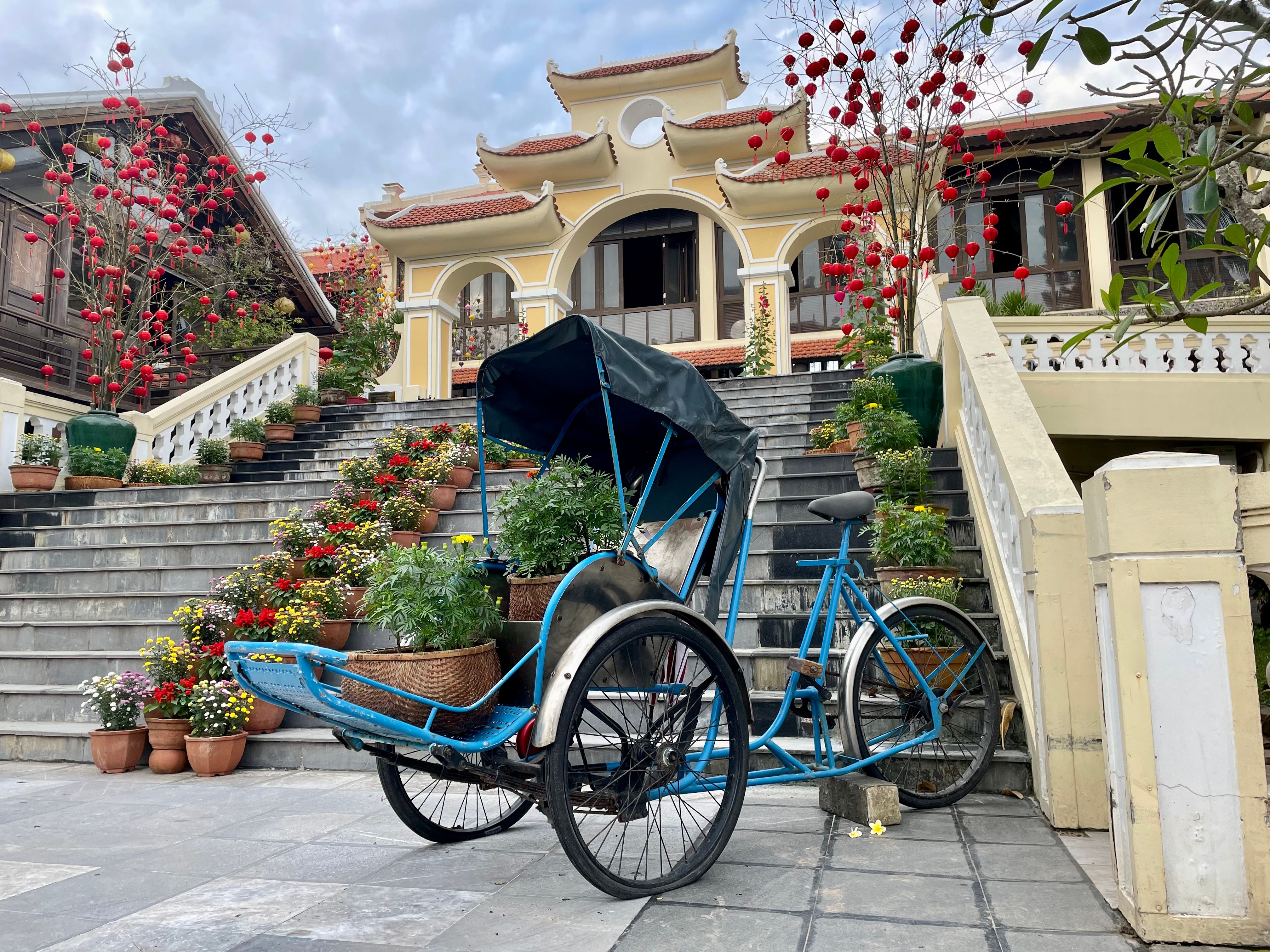 Free Trishaw on Sidewalk Stock Photo
