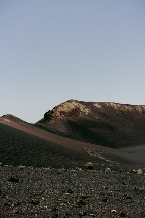 Volcanic Hill in Wasteland