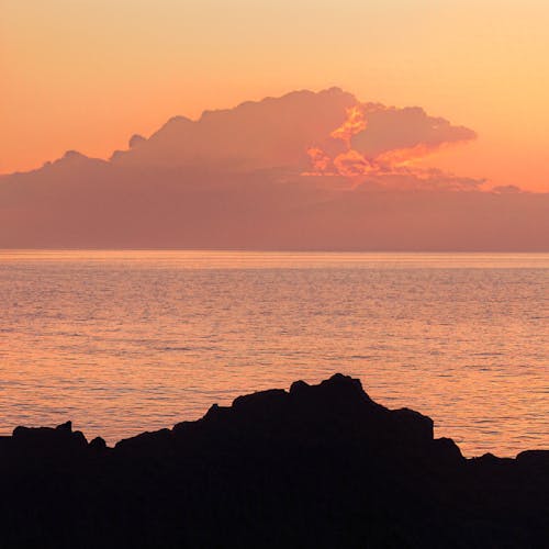Безкоштовне стокове фото на тему «горизонт, ефектне небо, Захід сонця»