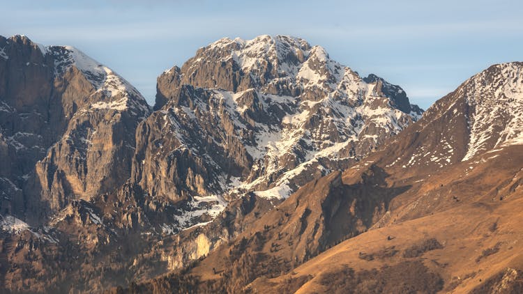 Scenic View Of A Mountain