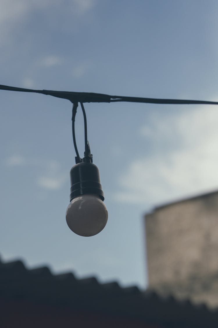 Close-up Of A Light Bulb