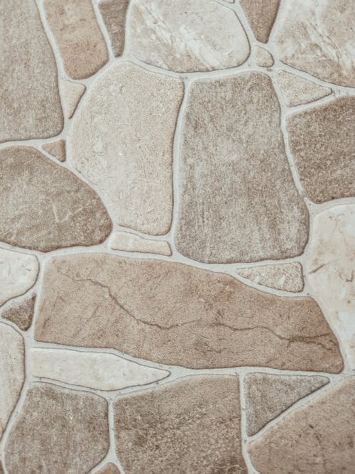 Close-Up Photo of a Stone Wall