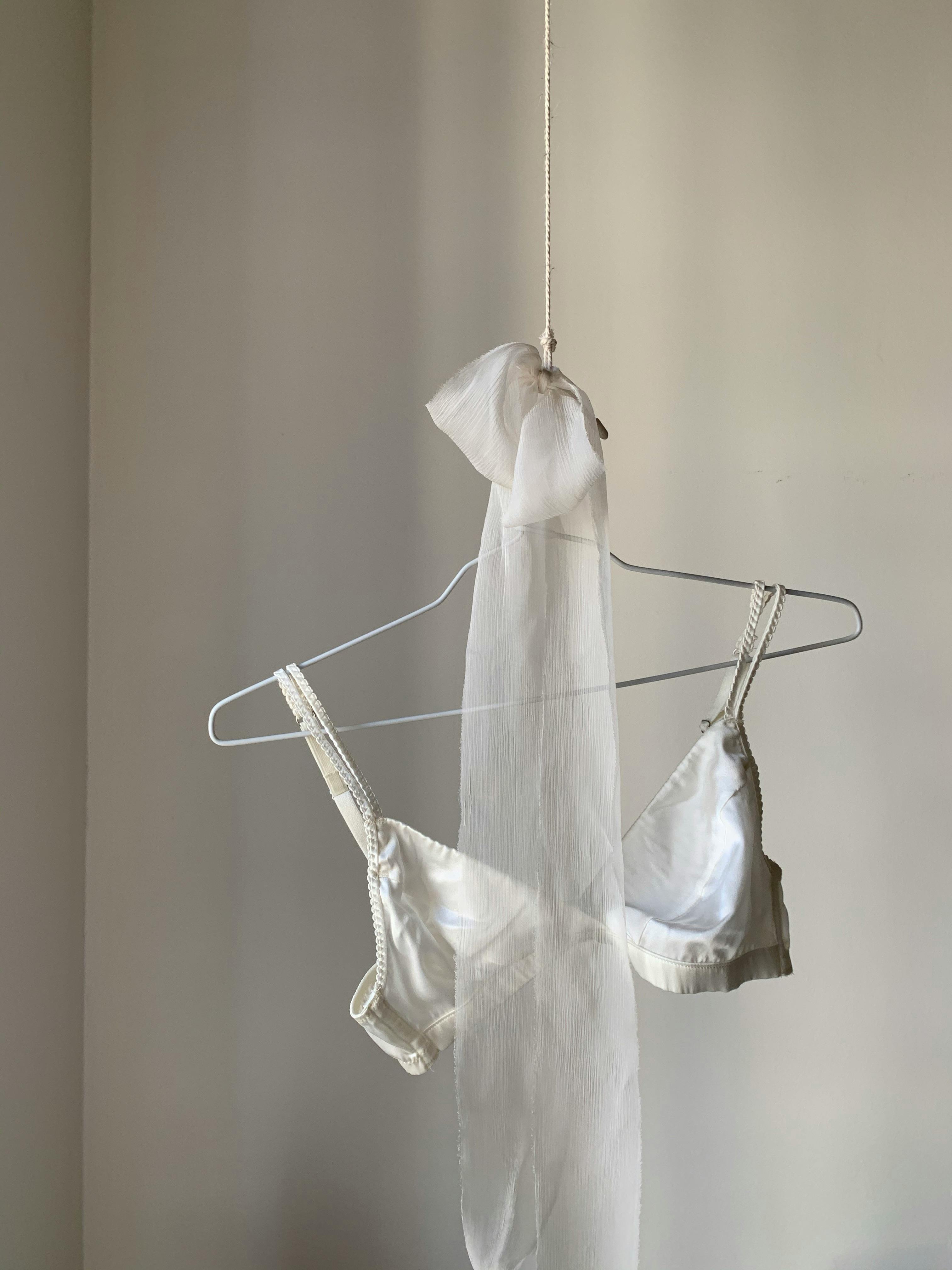 Bra on Clothes Hanger · Free Stock Photo