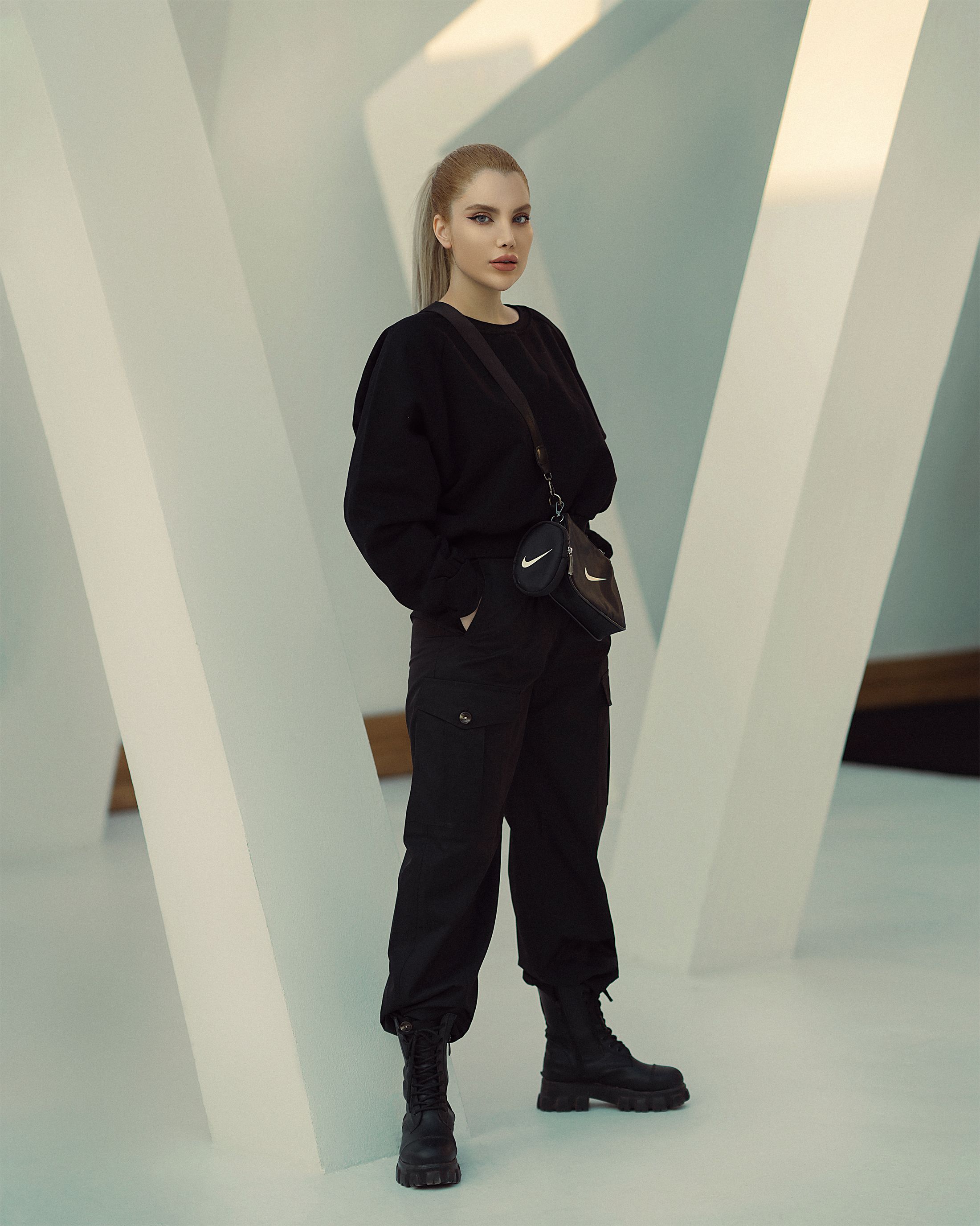 Black Cargo Pants