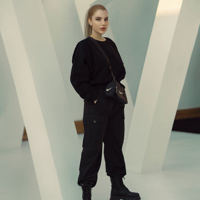 Black Cargo Pants