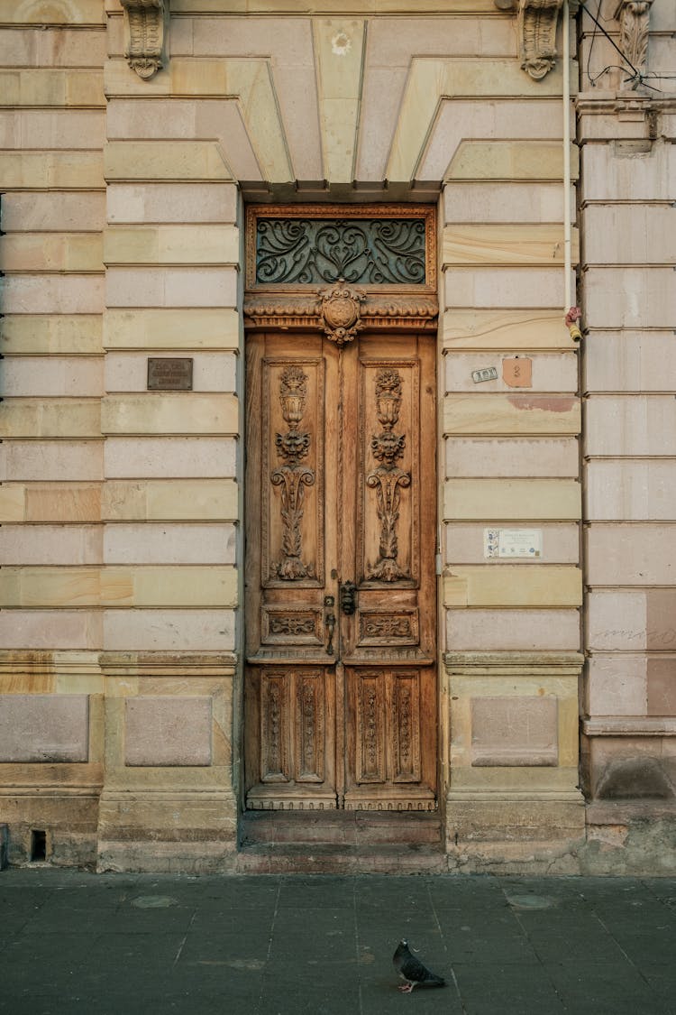 Brown Wooden Door