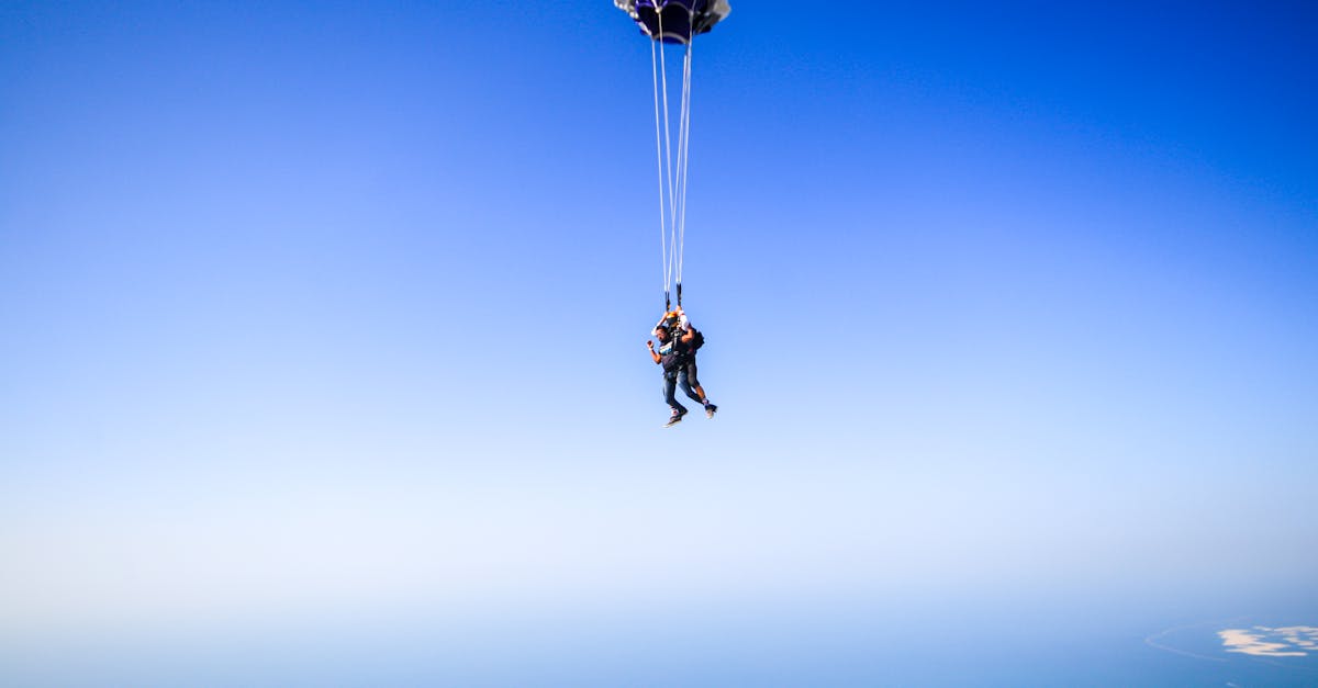 Les meilleures destinations pour le parachutisme