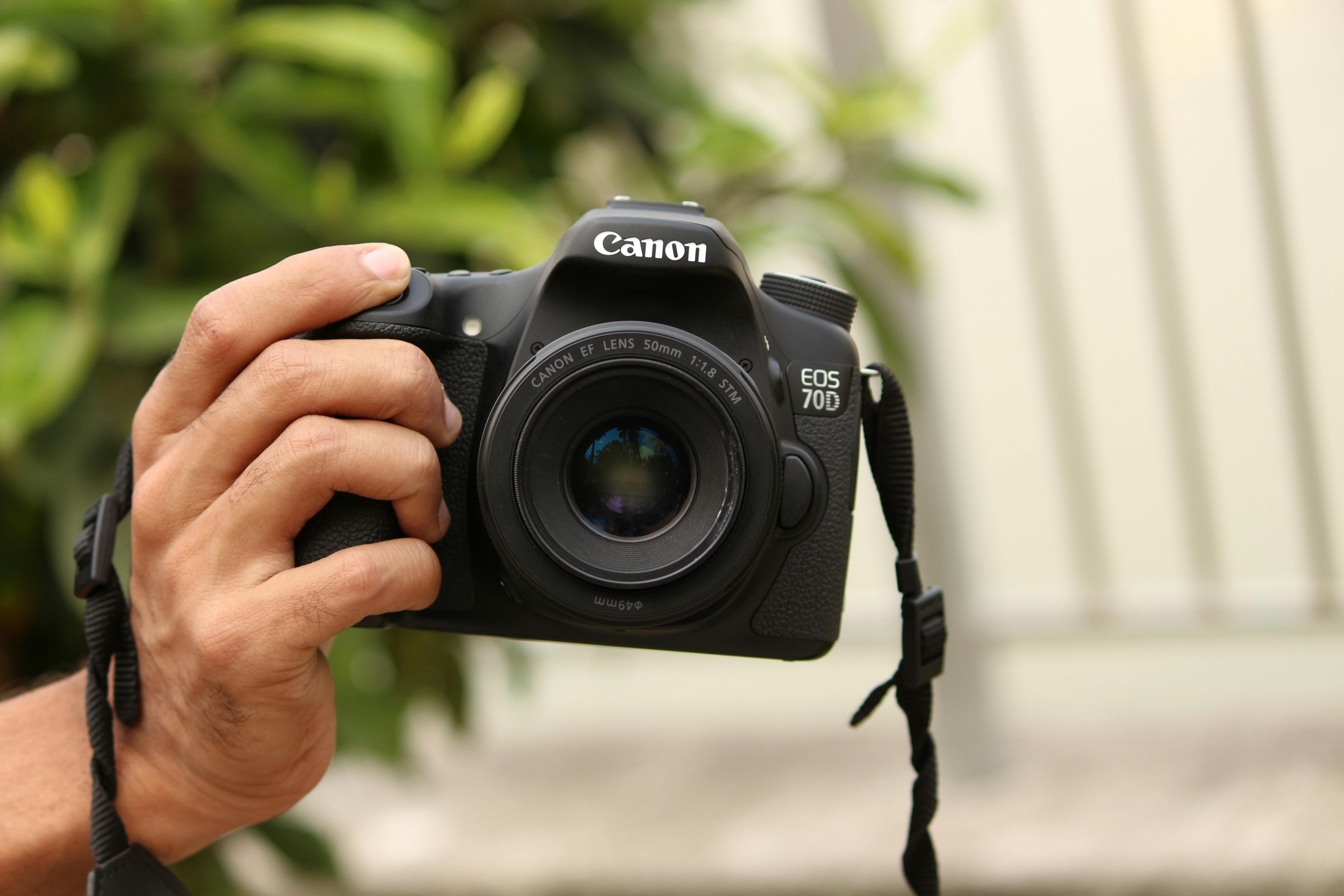 Free stock photo of camera, canon, Canon 70D