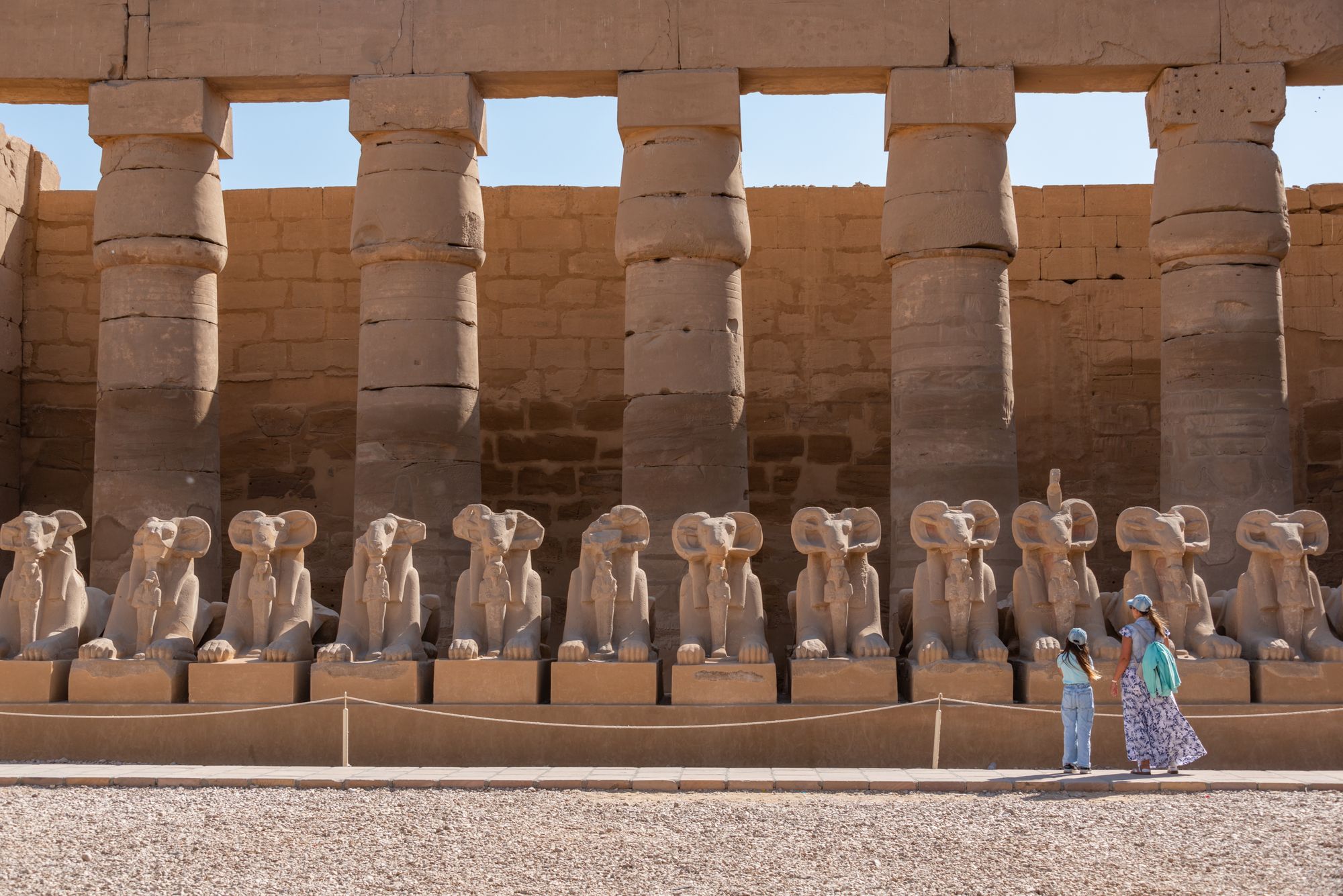 Whether any Luxor hotel runs an airport shuttle, and what to arrange instead.