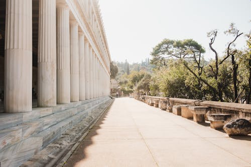 Colonnade of Stoa of Attalos in Athens